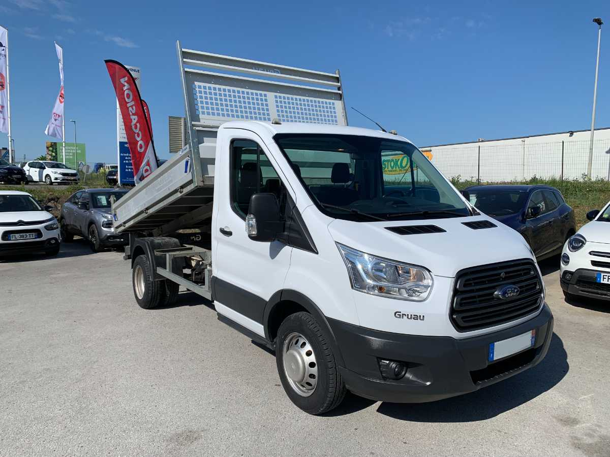 Ford Transit  2.0 TDCI 130CV PROPUL L2 BENNE RJ occasion - Photo 1